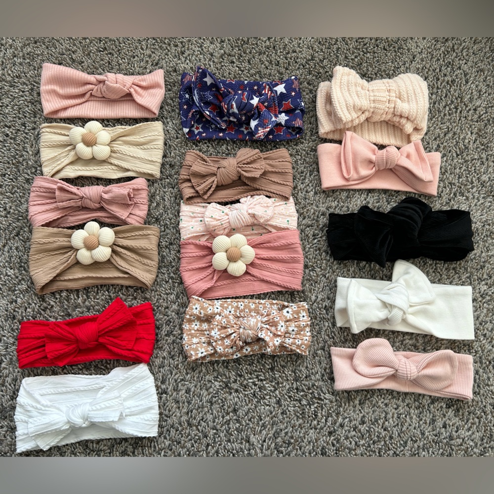 18 Piece Etsy Infant-Toddler Headband Bundle